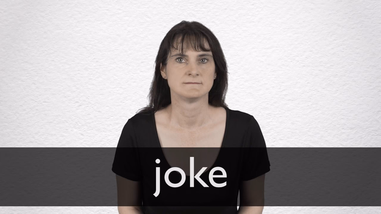 ¿Cuál es el significado de Joking?