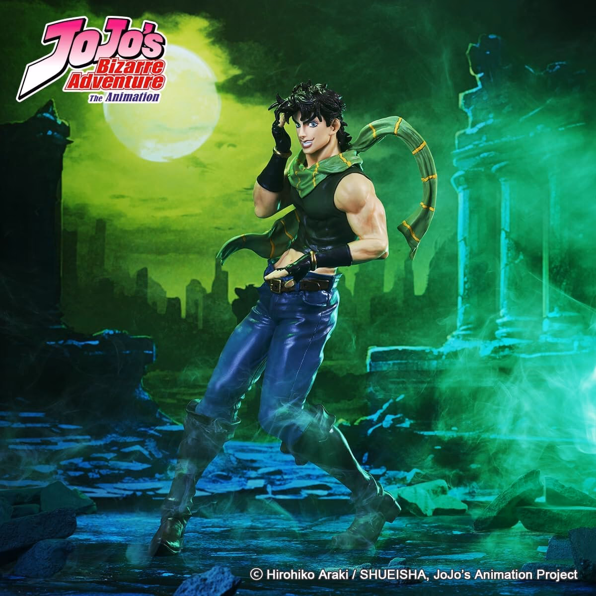 ¿Cuál es la apariencia de Joseph en Jojo's Bizarre Adventure?