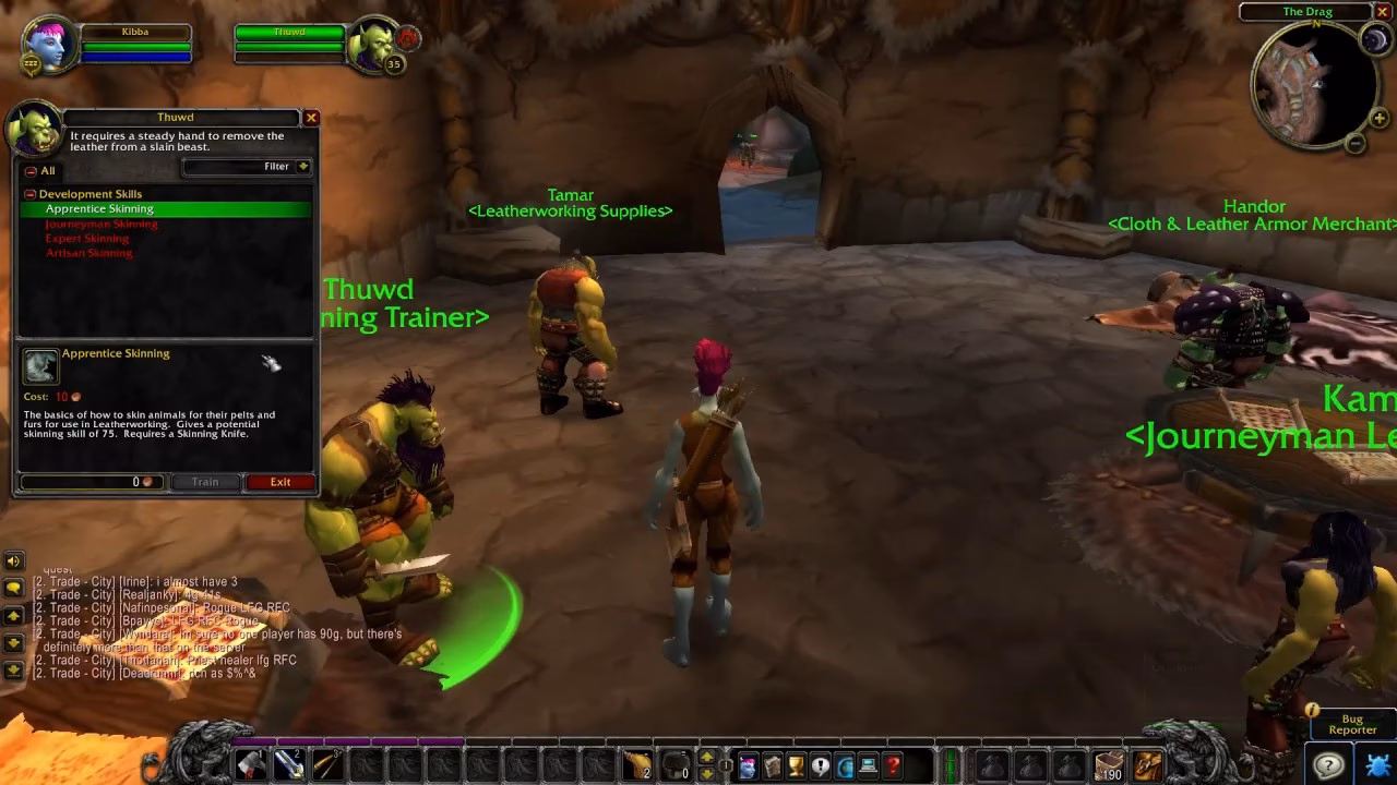 How do you become a skinning journeyman?