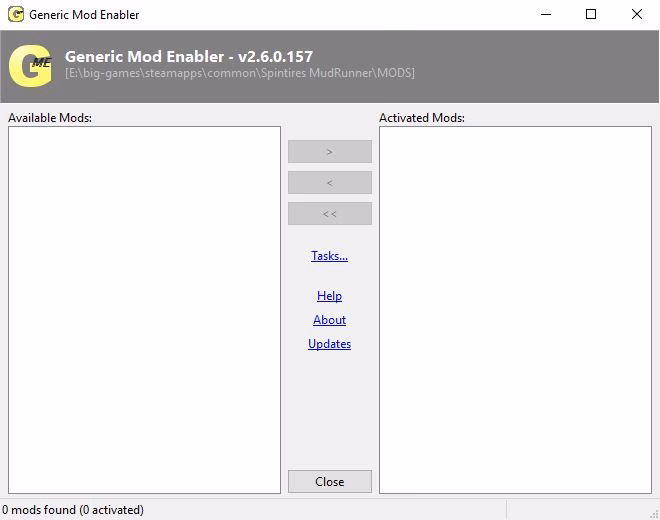 What is the jsgme mod enabler?