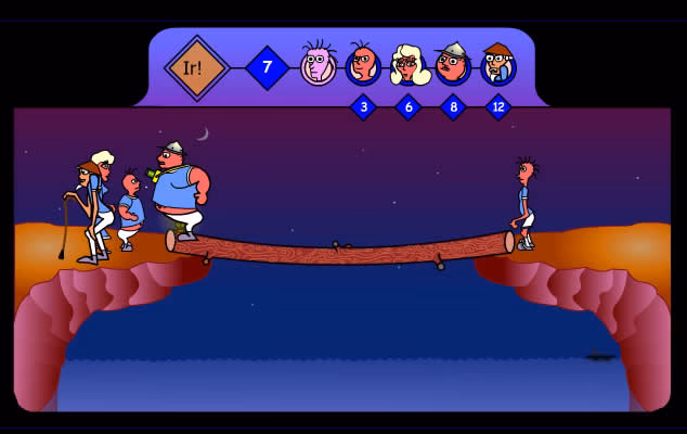 ¿Quién puede jugar cruzar el puente con linterna?