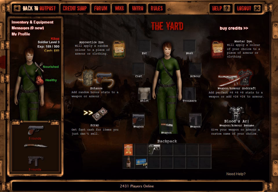 ¿Cuál fue el objetivo del minijuego de Dead Frontier?