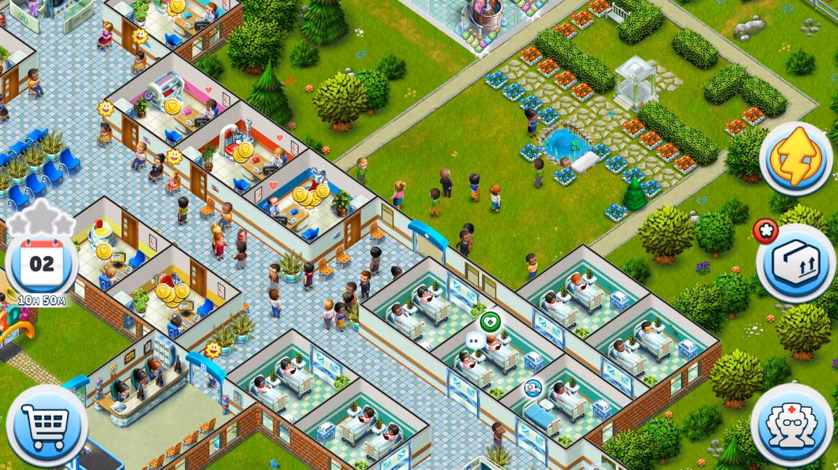 ¿Cuáles son los beneficios del juego en el Hospital?