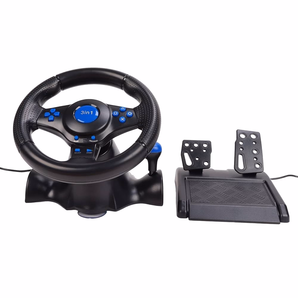¿Qué juegos funcionan con el volante de carreras?