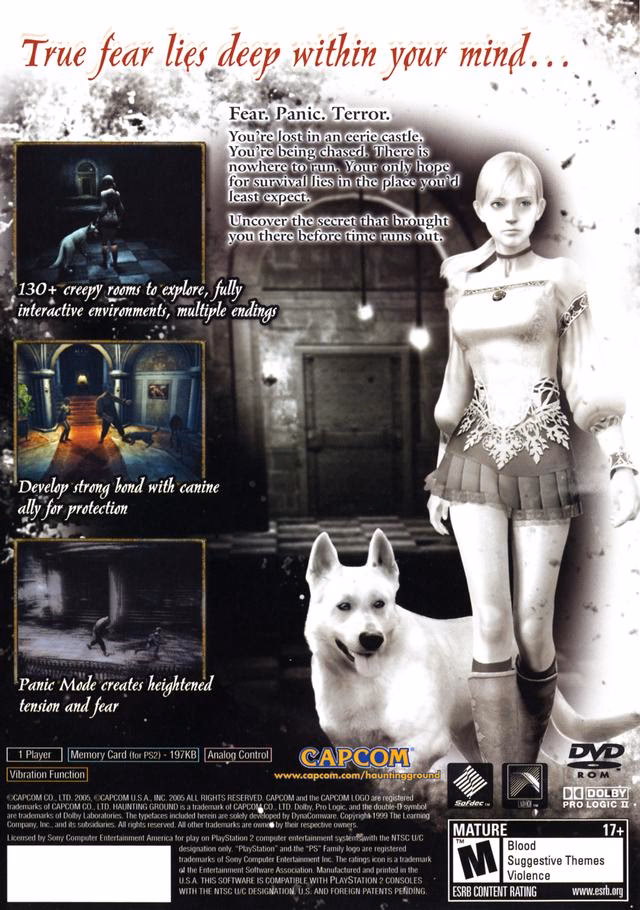 ¿Cómo muere Fiona en Haunting Ground?