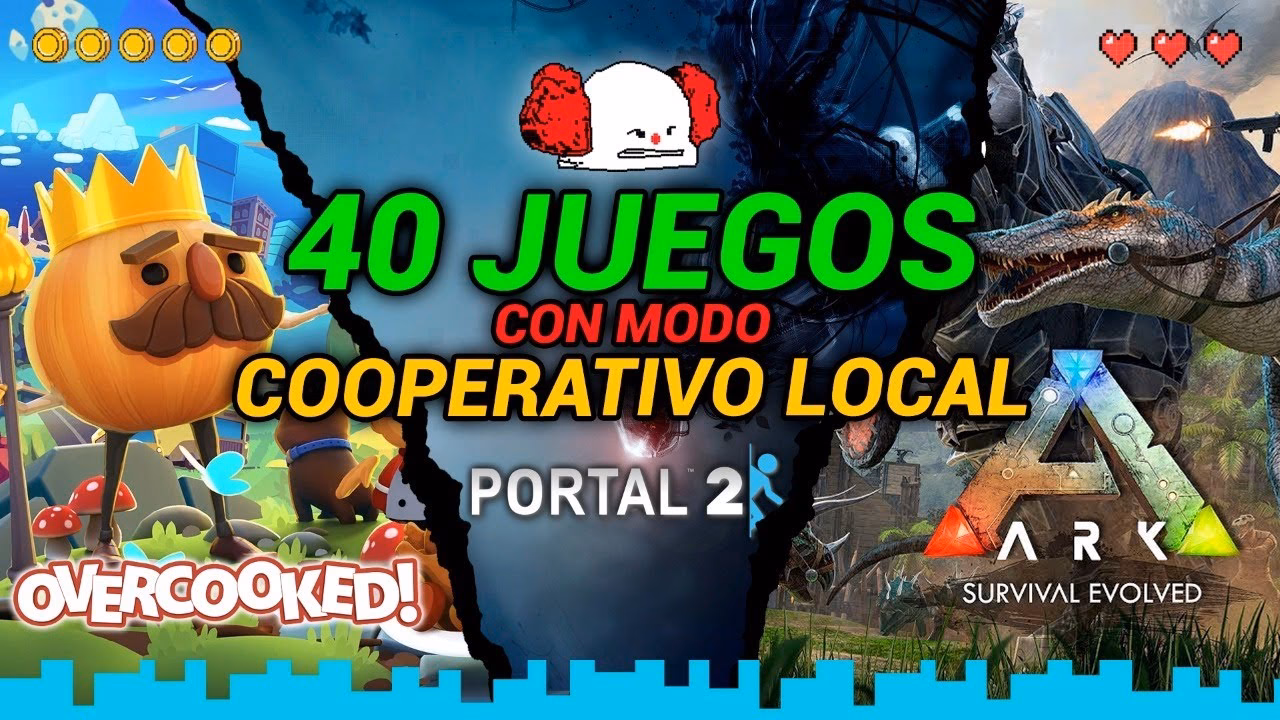 ¿Dónde se pueden jugar juegos cooperativos en pantalla dividida?