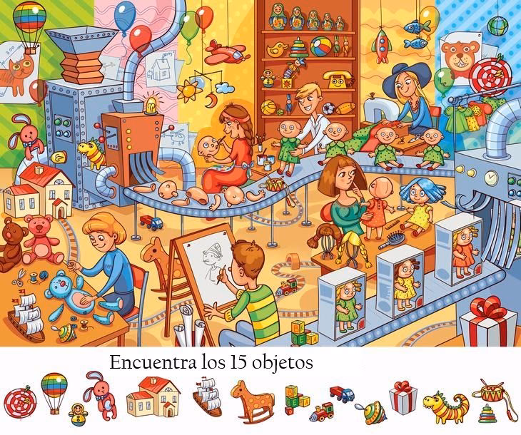 ¿Cómo se juega el juego de objetos?