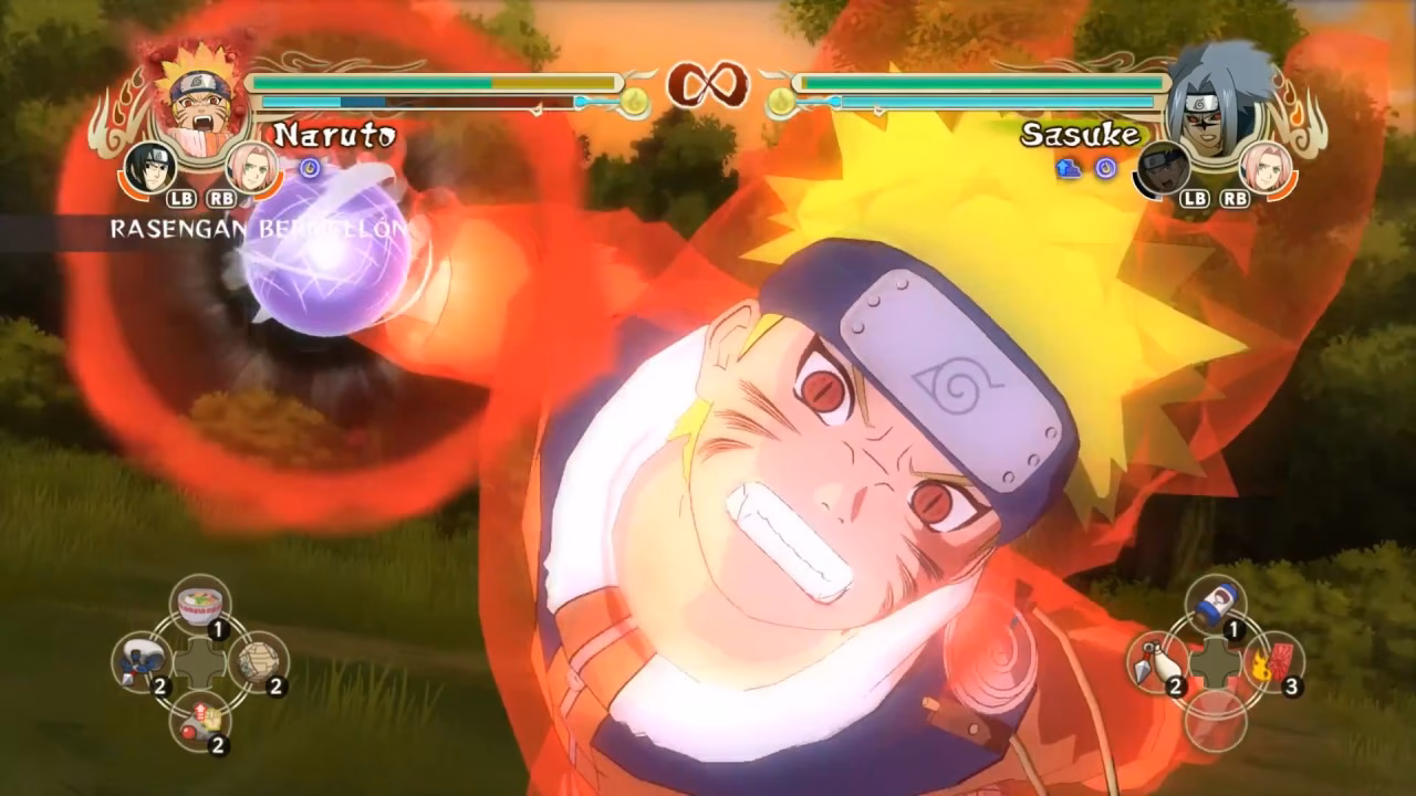 ¿Cómo empezar el combate de Naruto?