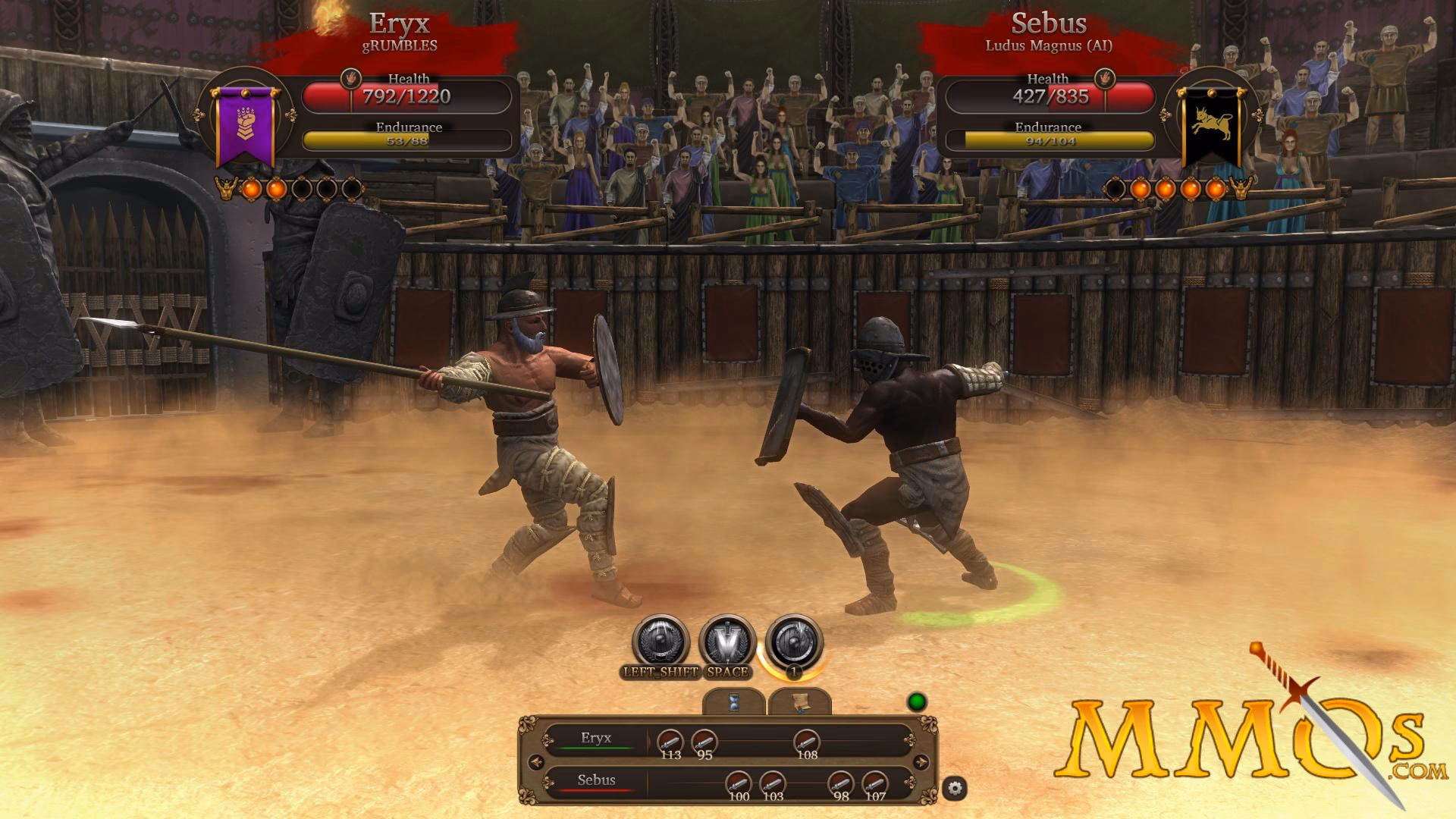 ¿Dónde puedo jugar a Gladiator Fights?