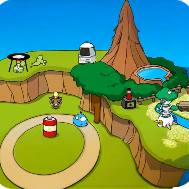 How do you win grow Island?