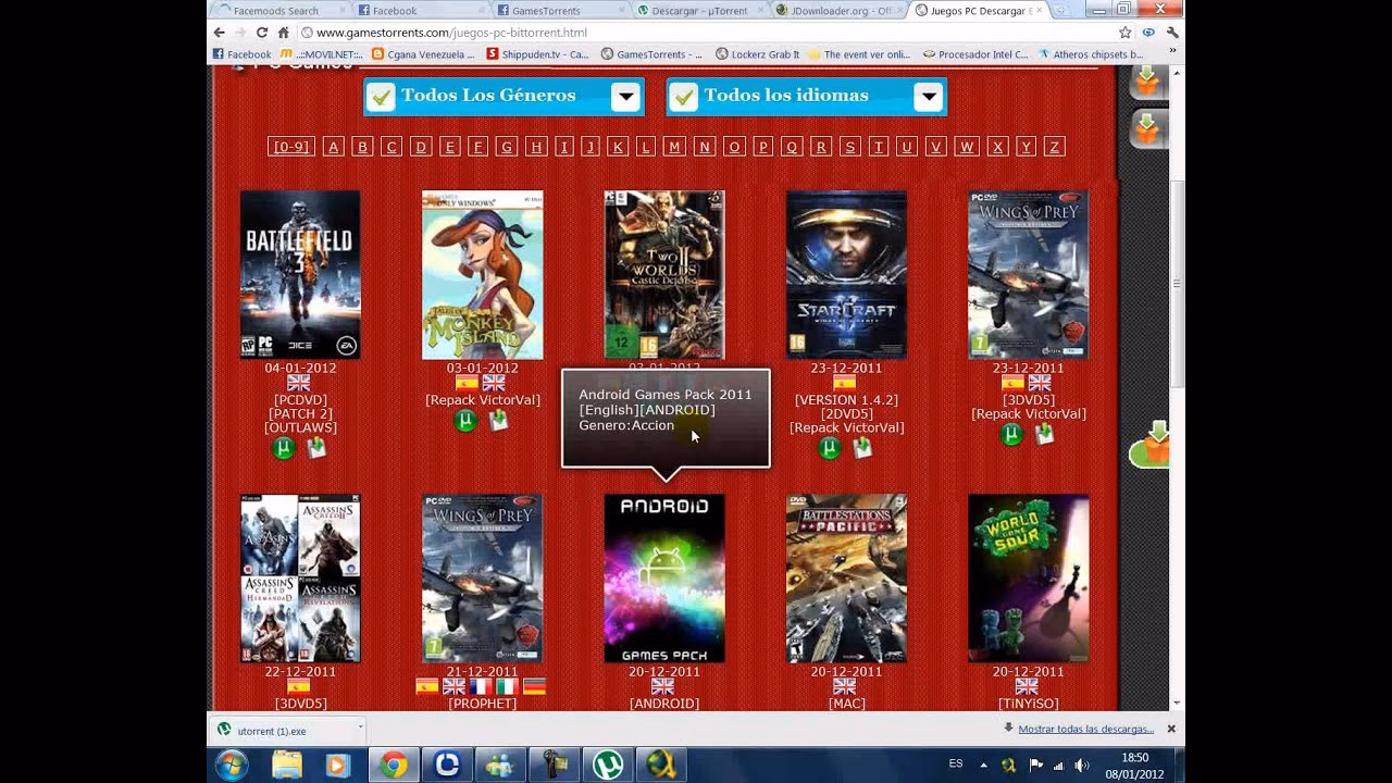¿Cómo descargar torrents de juegos?