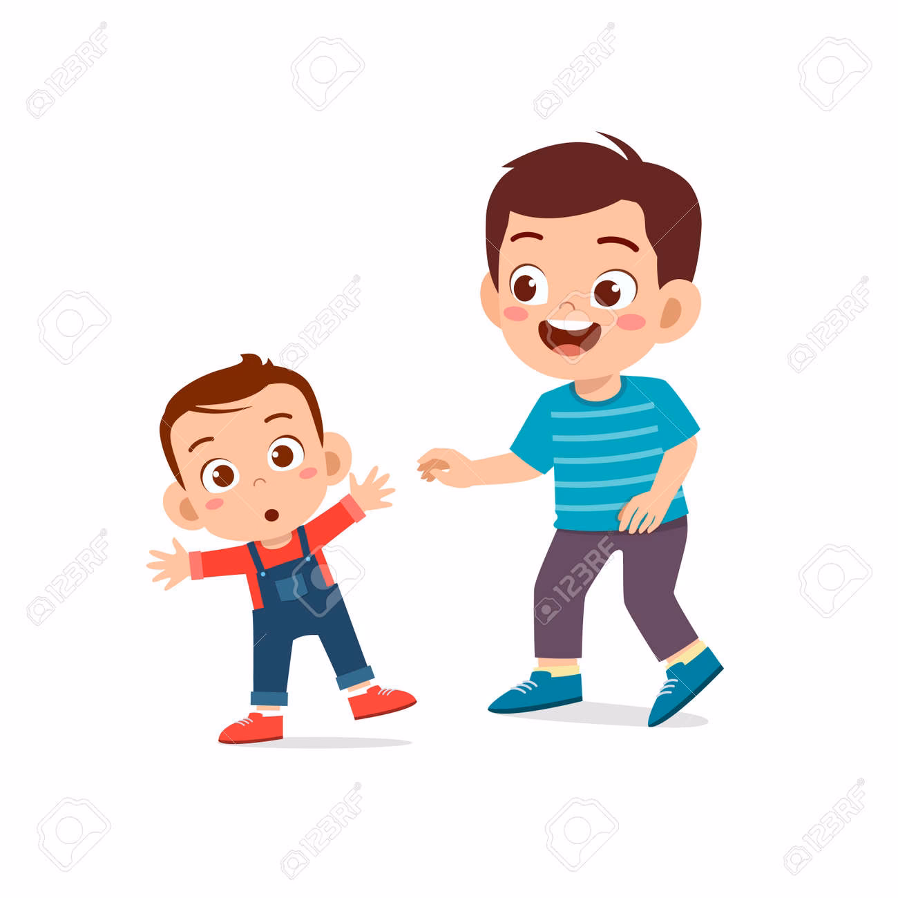 ¿Cómo puede el hermanito jugar con el bebé despierto?