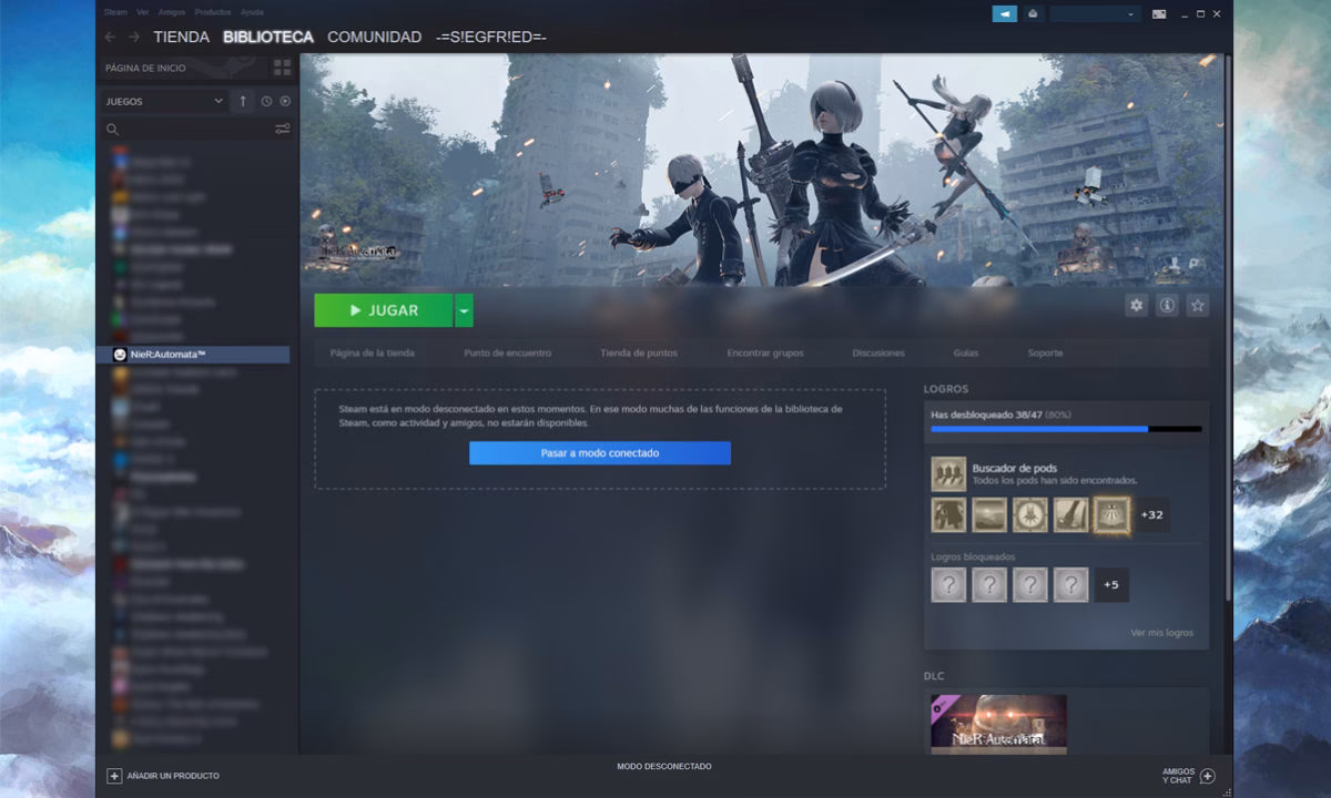 ¿Cómo hacer que Steam sea offline?