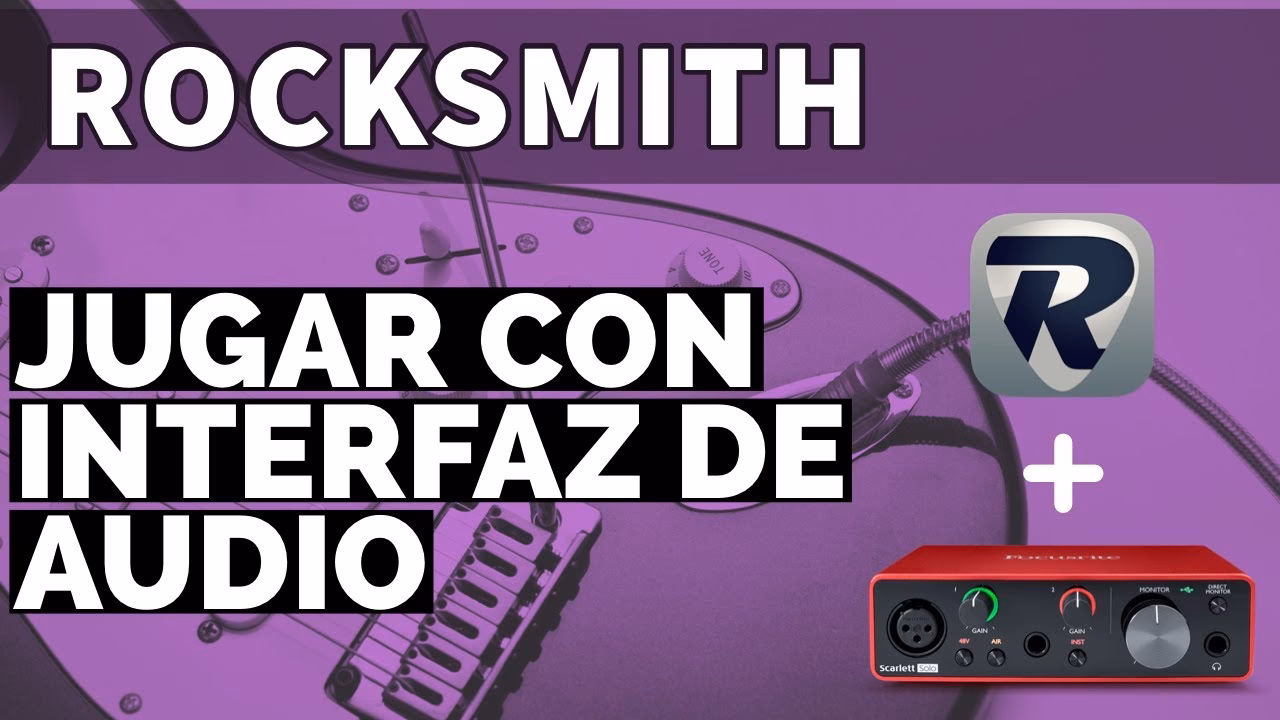 ¿Cómo se aprende a tocar la guitarra con Rocksmith?