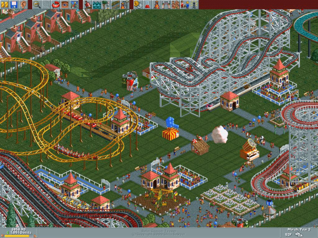 ¿Cómo jugar RollerCoaster Tycoon en PC?