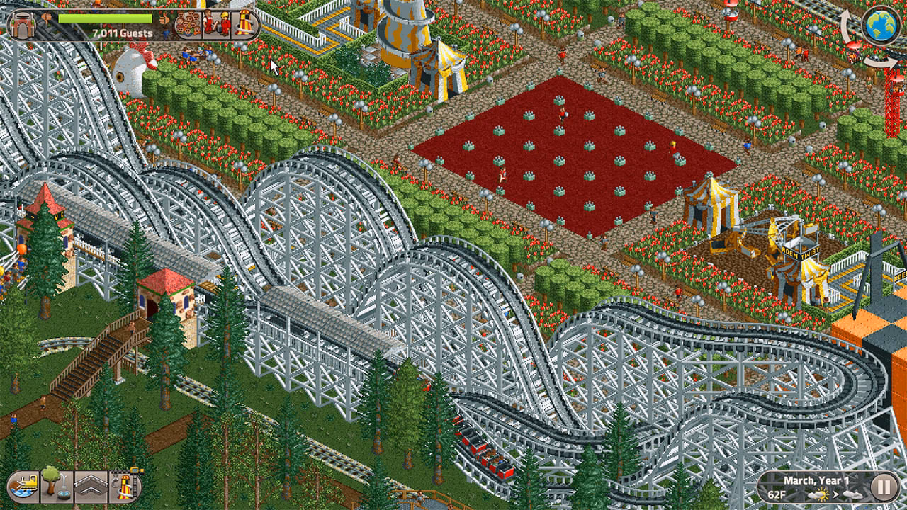 ¿Cómo jugar RollerCoaster Tycoon en PC?