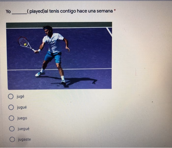 ¿Cómo se escribe jugué?