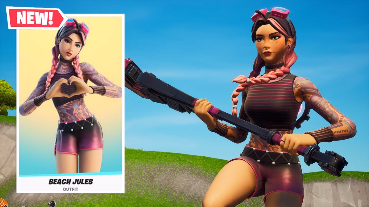 What is the beach Jules skin?