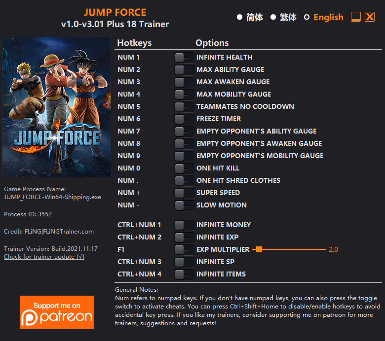Do you have any cheats or tips for Jump Force?