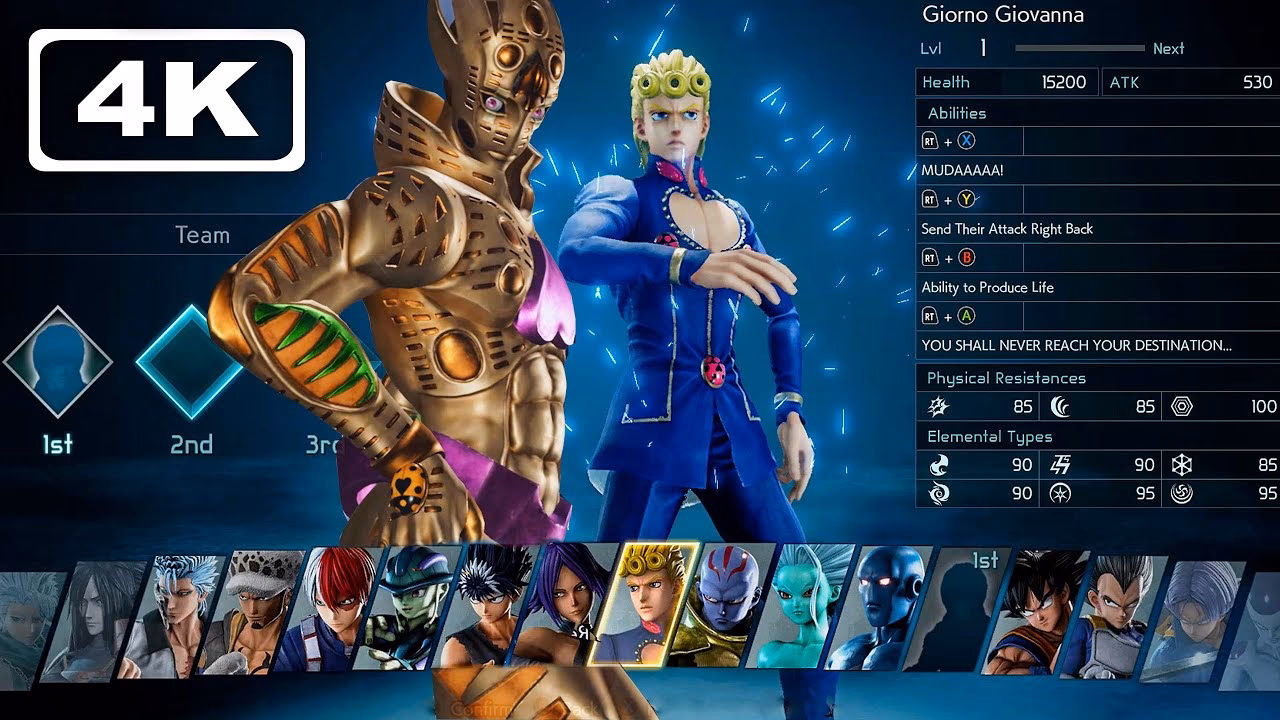 How do you switch characters in Jump Force?
