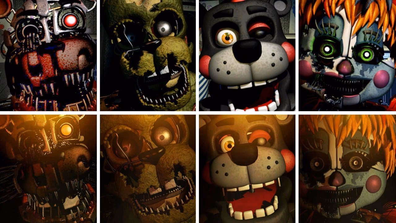 What is FNaF fan-game jumpscares?