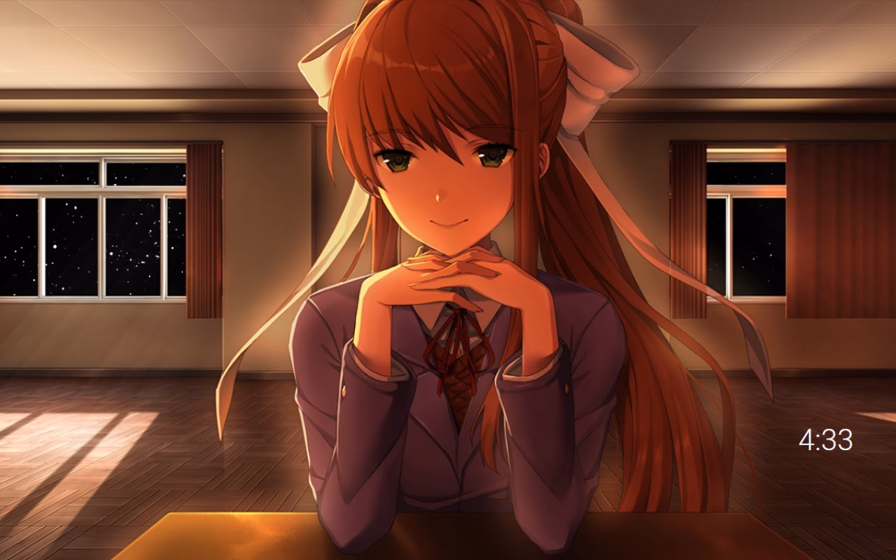 Where can I read Just Monika?