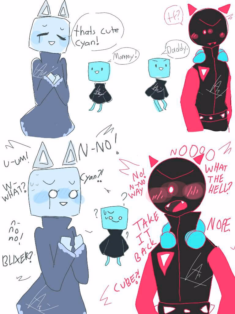 Is this jsab fanfic based on cube X blixer?
