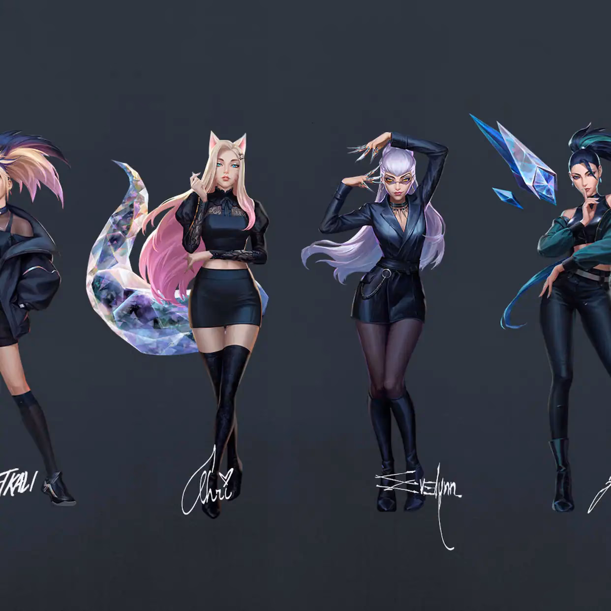 Is Akali a k/Da artist?