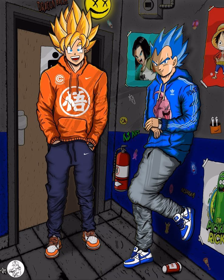 What did King Vegeta say to his son?