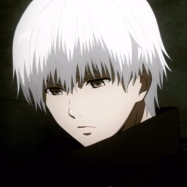 Why does Kaneki's hair go white in animanga?