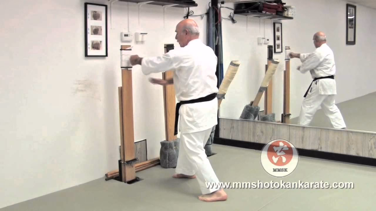 How do you Karate a makiwara?