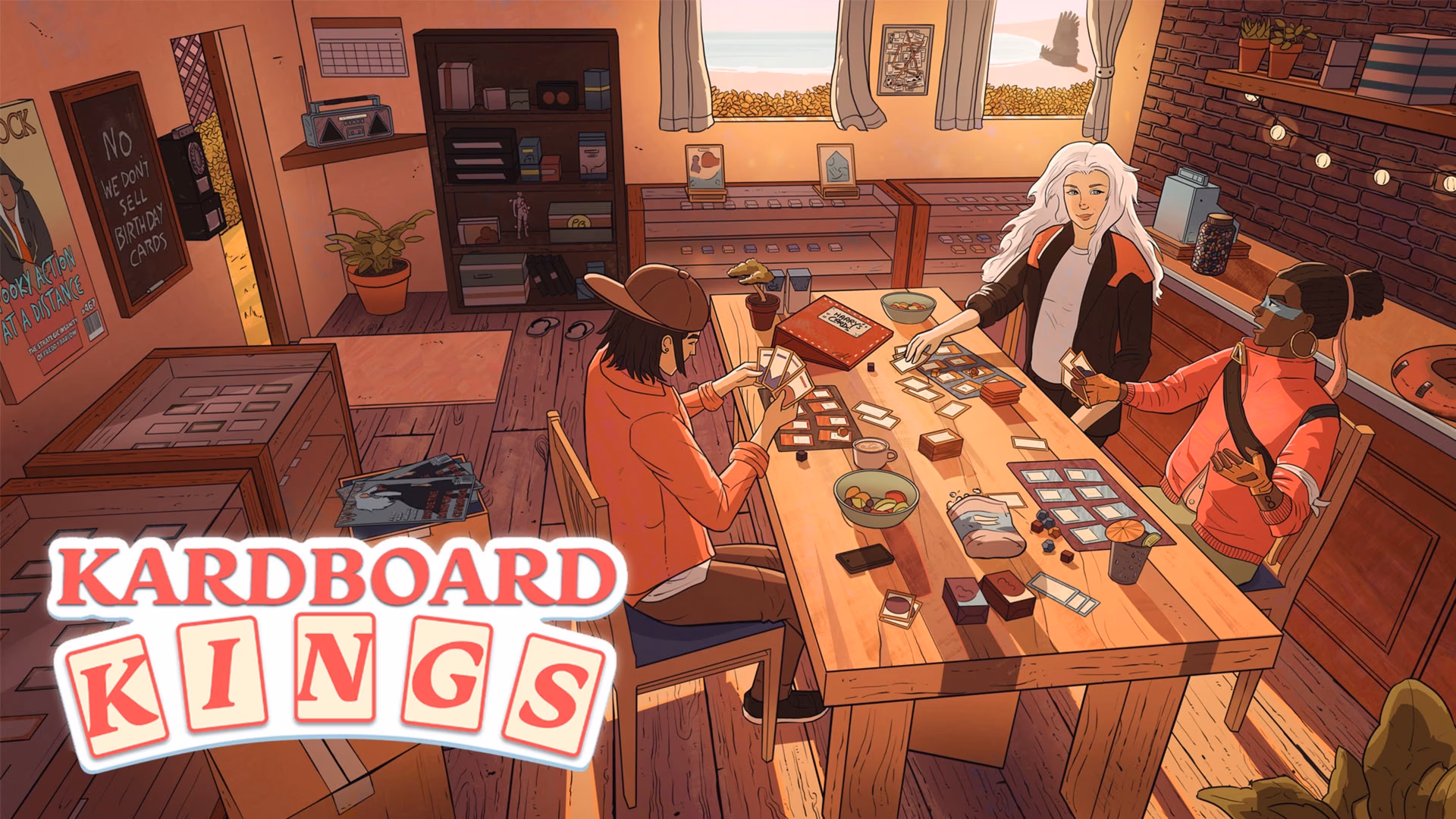 Is kardboard Kings a card shop simulator?