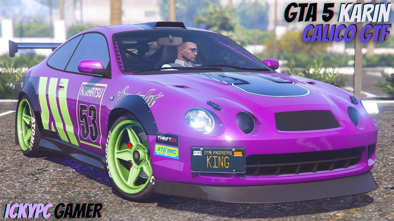 How fast is the Karin Calico GTF in GTA V?