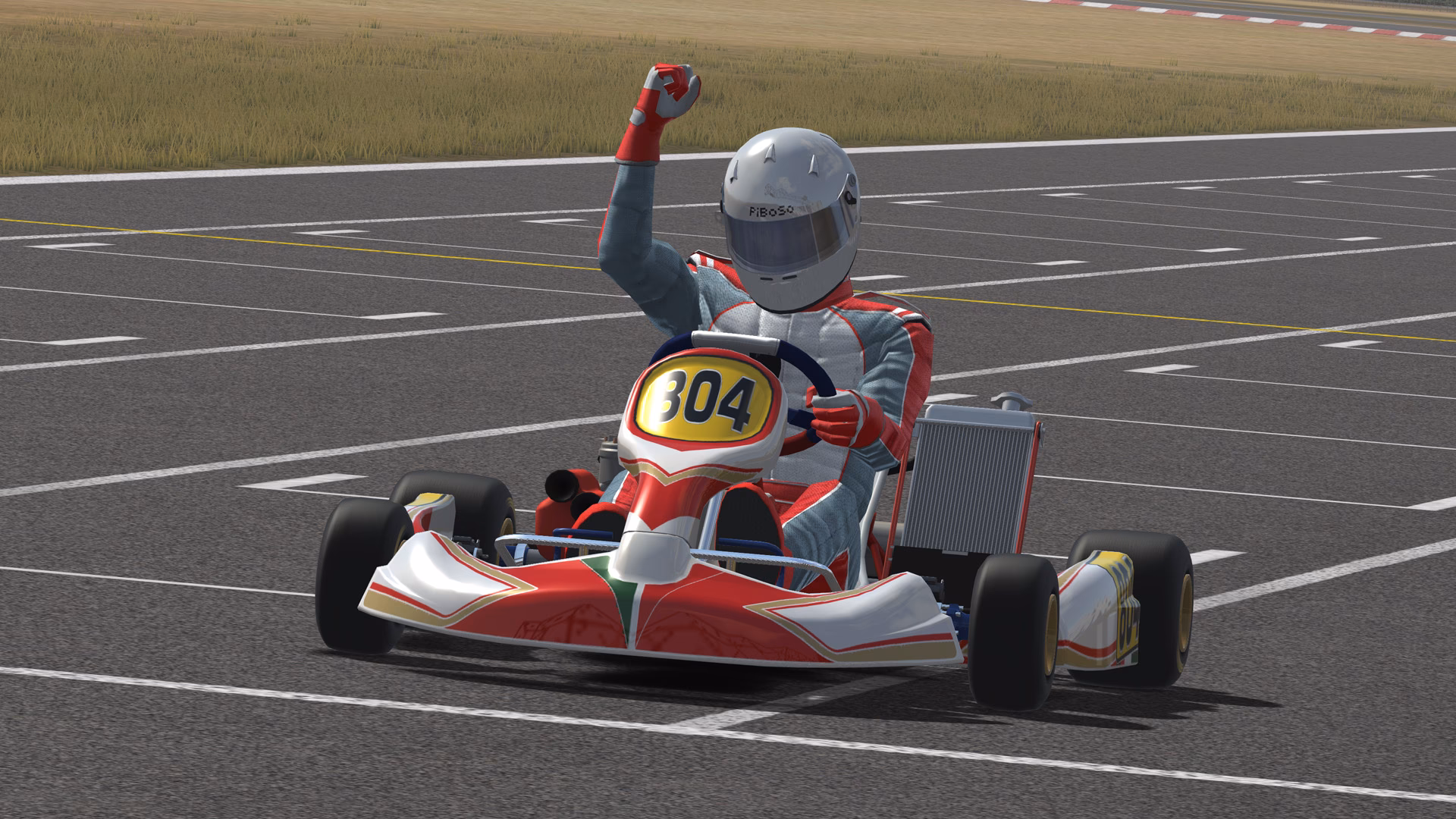 What is the recommended input device for Kart Racing Pro?