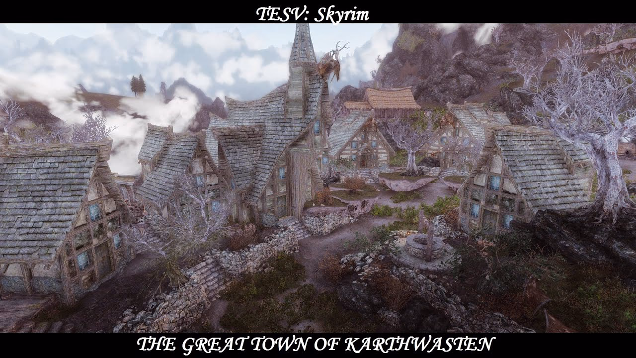 How do I get to karthwasten docks in Skyrim?