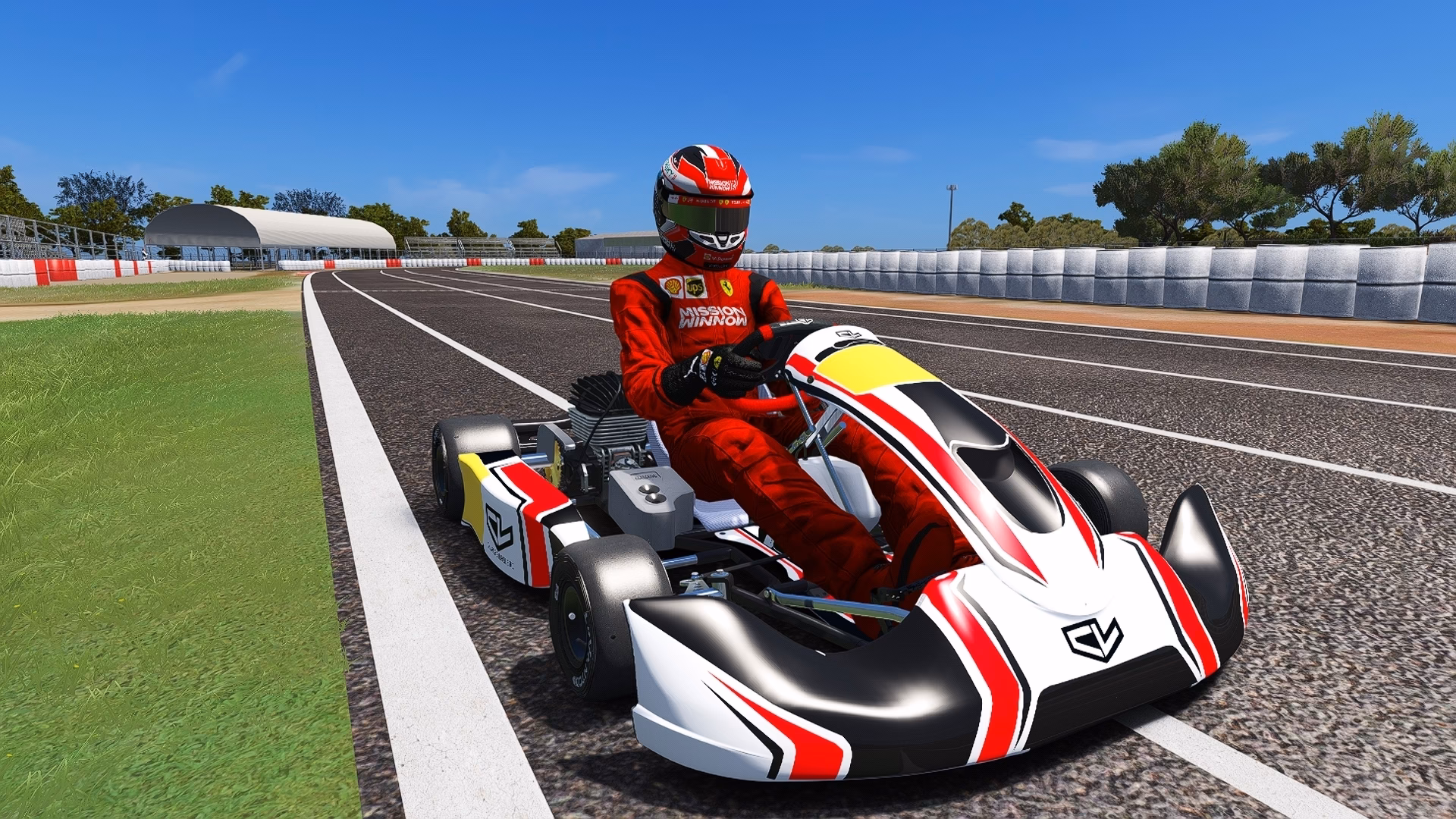 Does Assetto Corsa include kart physics?
