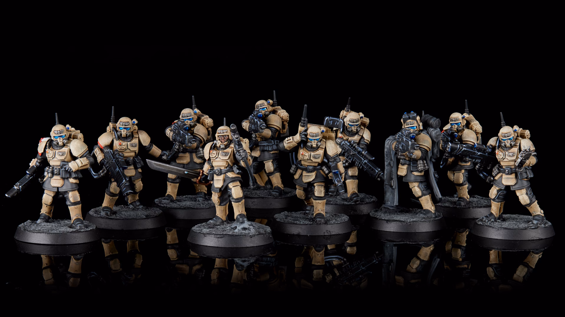 Who are the kasrkin in Warhammer 40,000?