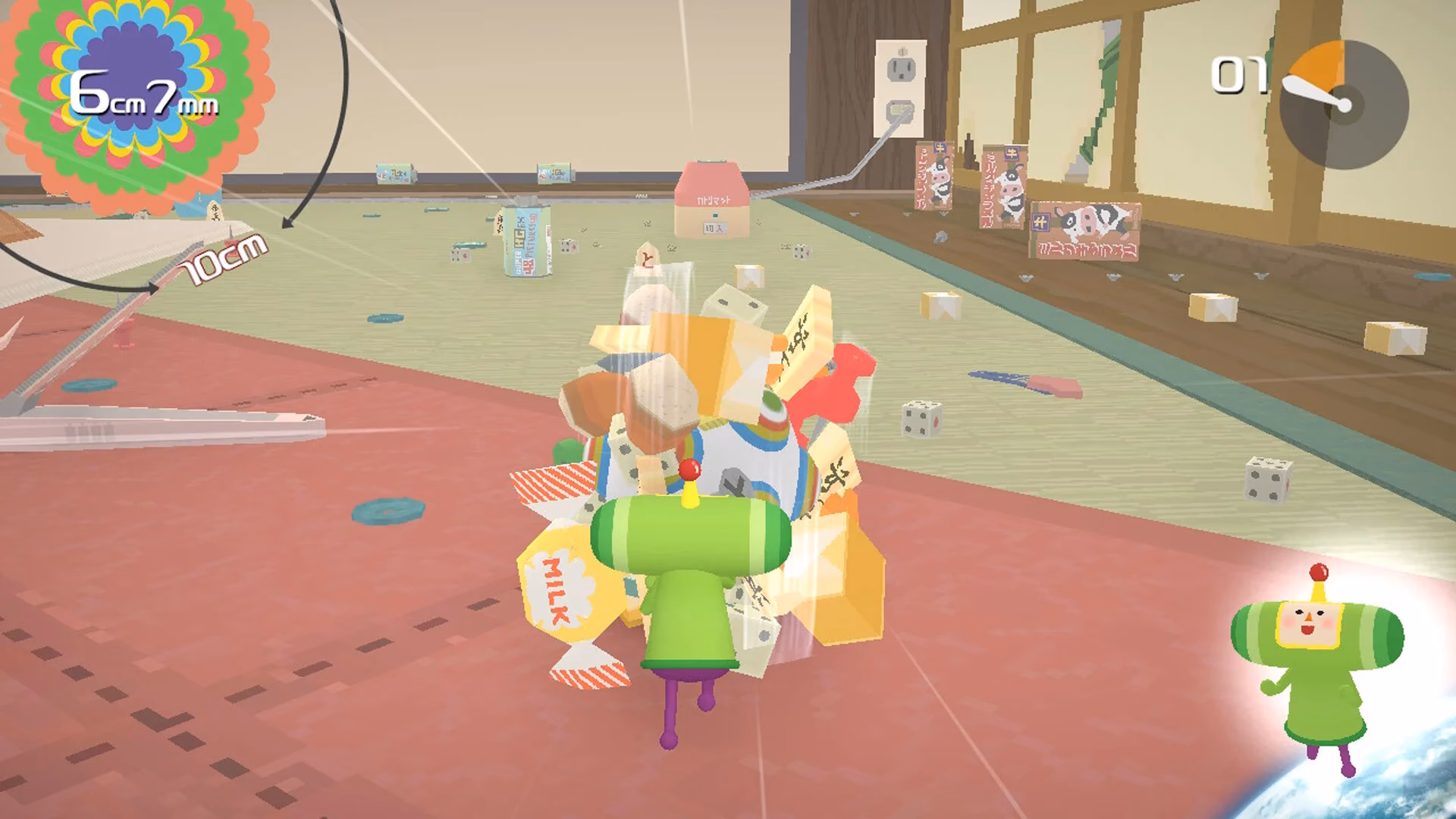 ¿Qué ofrece la nueva versión de Katamari?