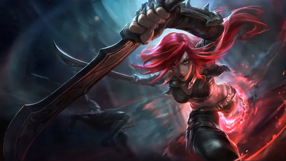 How many League of Legends Katarina wallpapers are there?