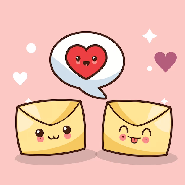 What are kawaii emoticons?