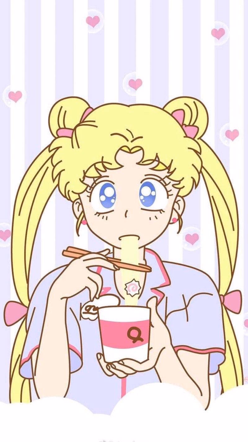 How many Sailor Moon kawaii desktop wallpapers are there?