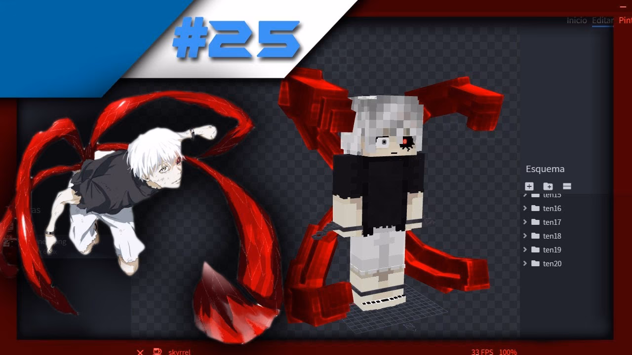 Where can I find Ken Kaneki skins?