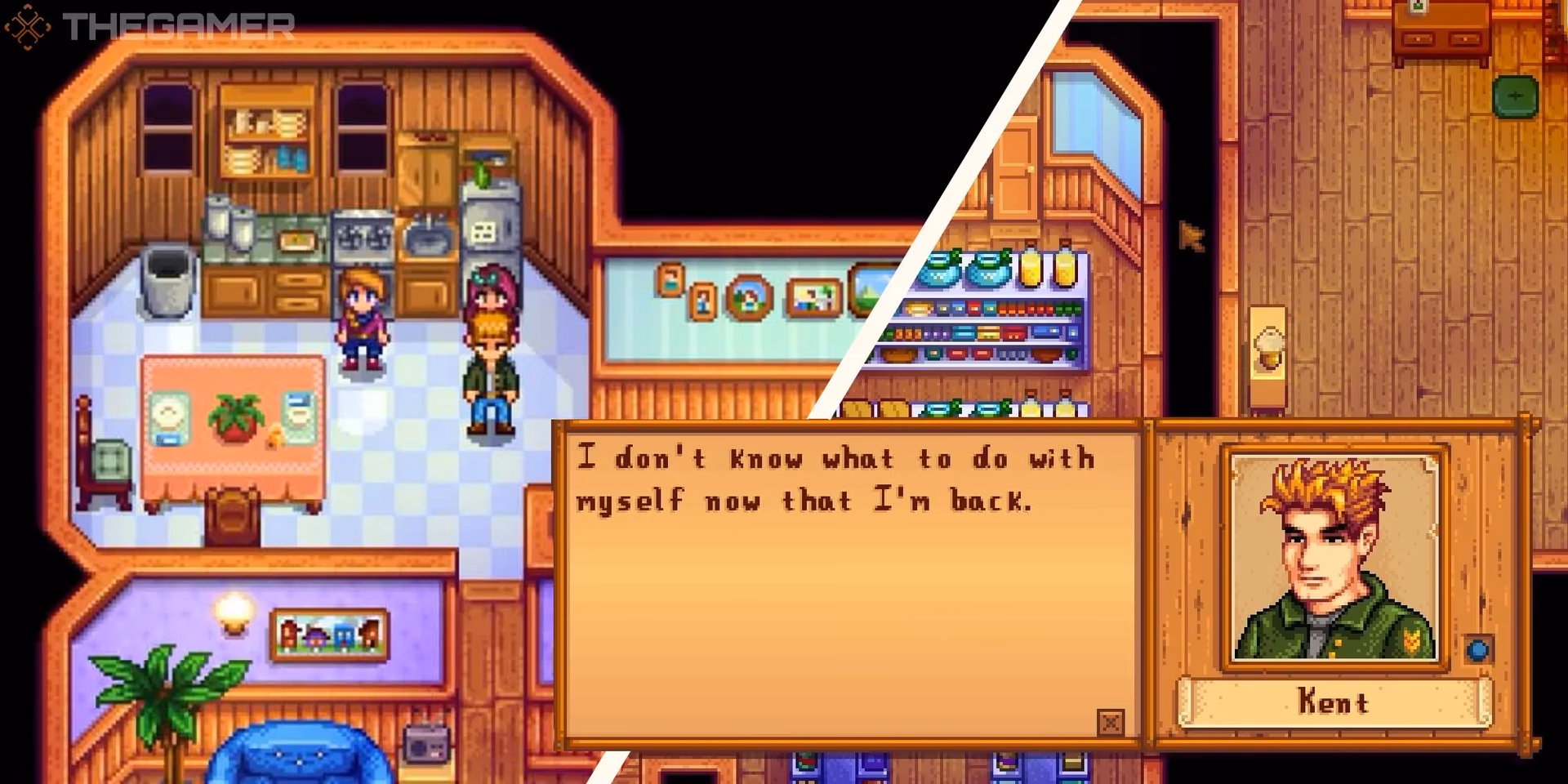 What does Kent eat In Stardew Valley?