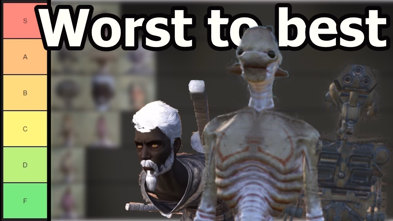 Do Kenshi races play skeleton?
