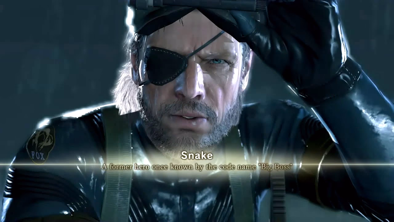 Who said 'kept you waiting Huh' in Metal Gear Solid?