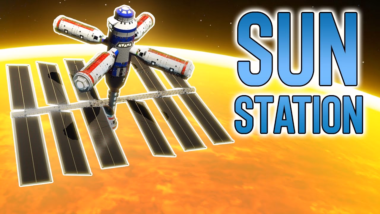 How can a space station be high over the Sun (kerbol)?