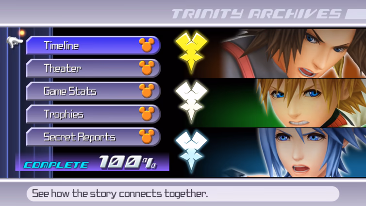 What is the struggle Trophy in Kingdom Hearts?