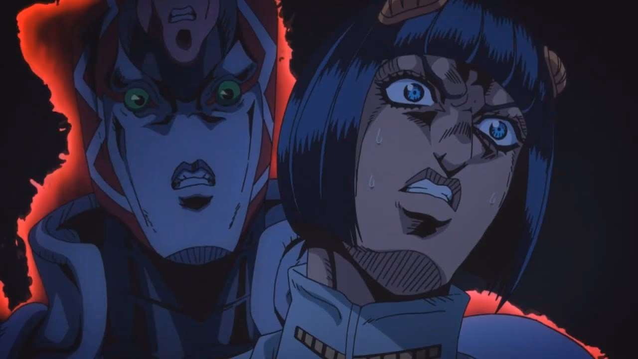 How does Bucciarati narrat a conflict with King Crimson?