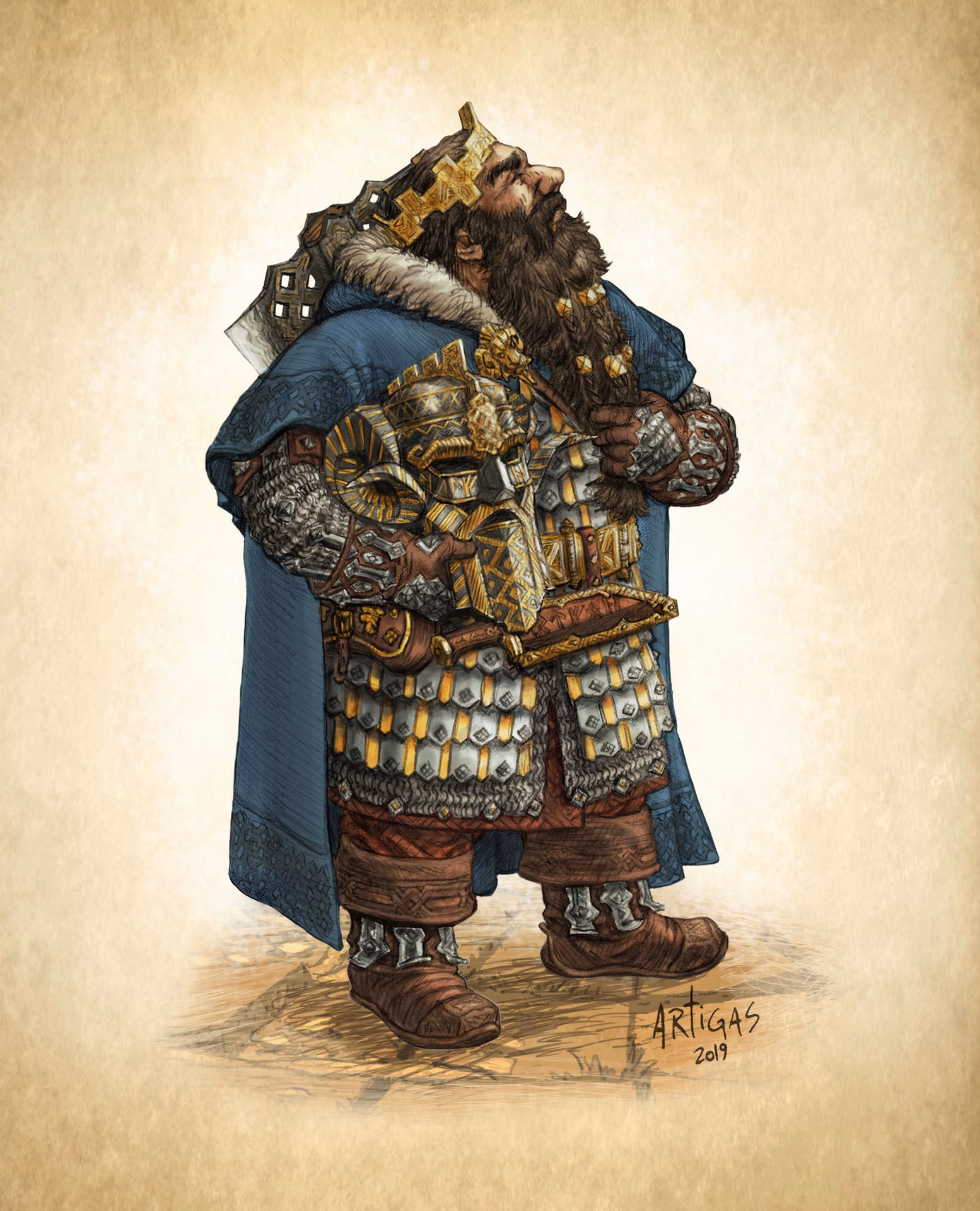 Who is the highest King of the dwarfs?