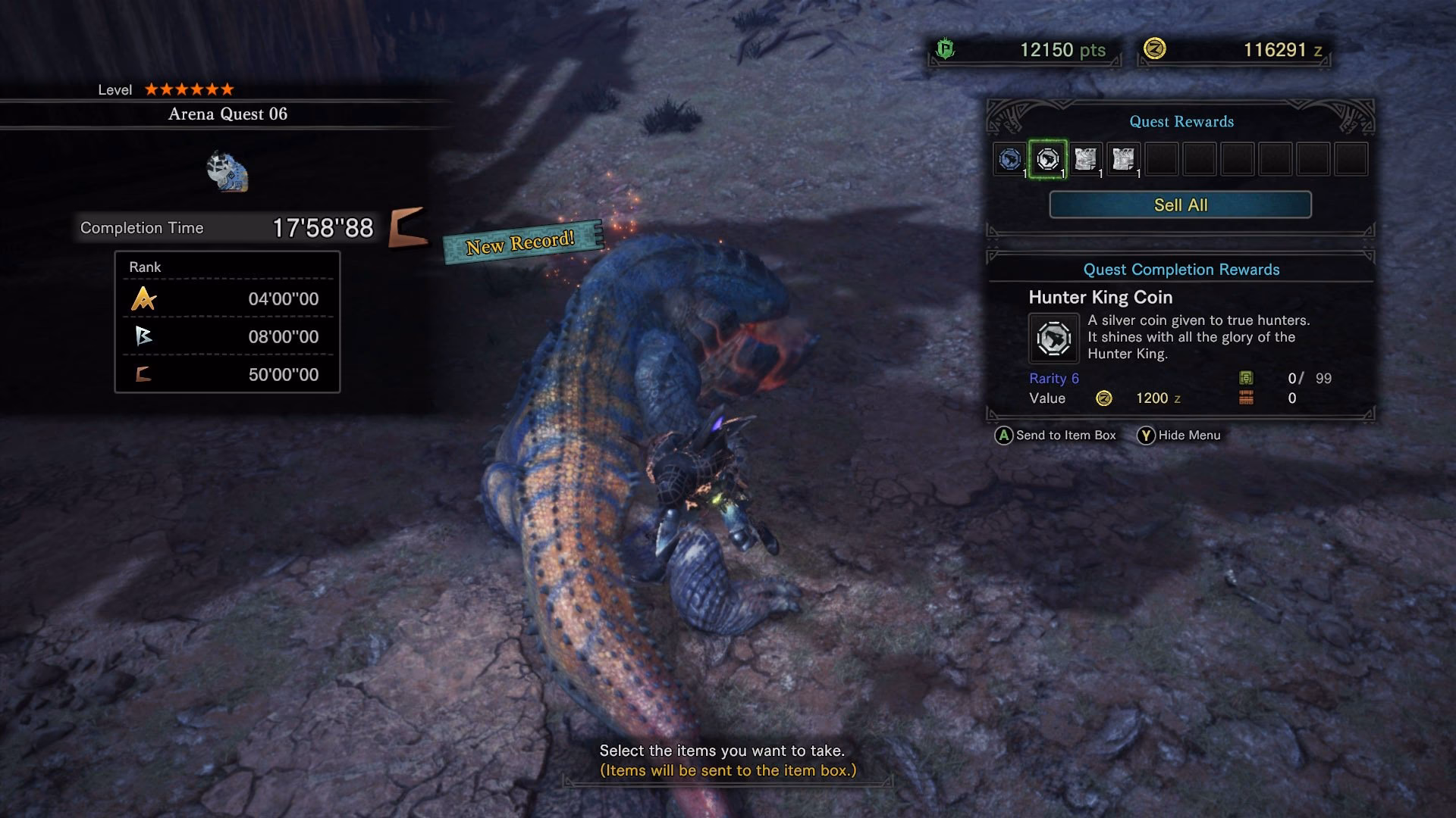 How do I get Monster Hunter World Hunter King coins?